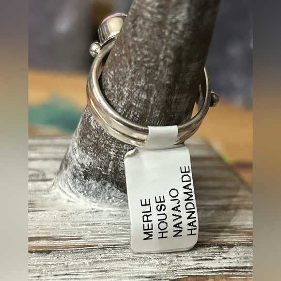 NWT Pink Conch Ring Merle House Navajo Handmade - Picture 2 of 8